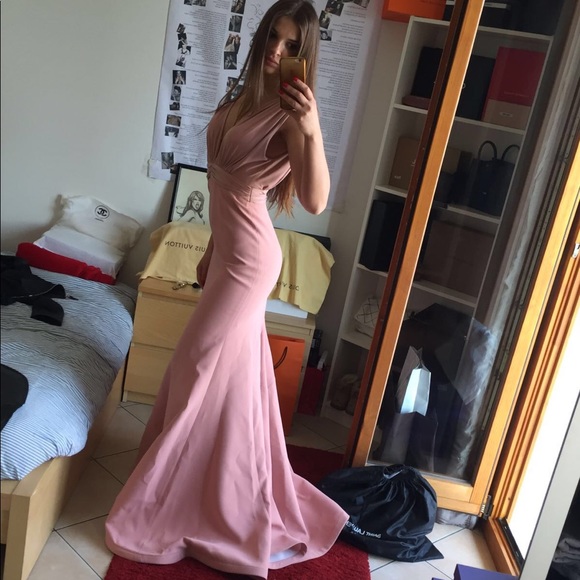 Dresses & Skirts - Prom dress! Pink Maxi dress brand new